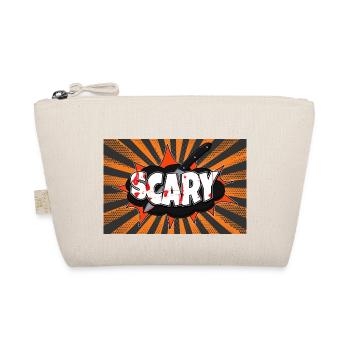 Scary Halloween Comic Style Graffiti - Organic Pouch - nature - Front