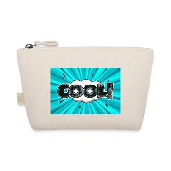 cooler Comic Style Bubble Graffiti Schriftzug - Bio-Täschchen - Natur - Vorne