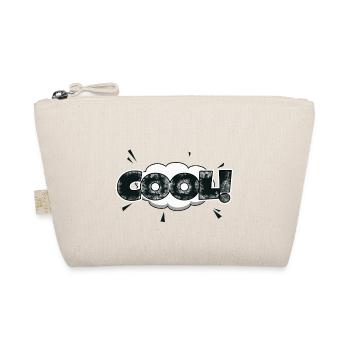 cooler Comic Style Bubble Graffiti Schriftzug - Bio-Täschchen - Natur - Vorne