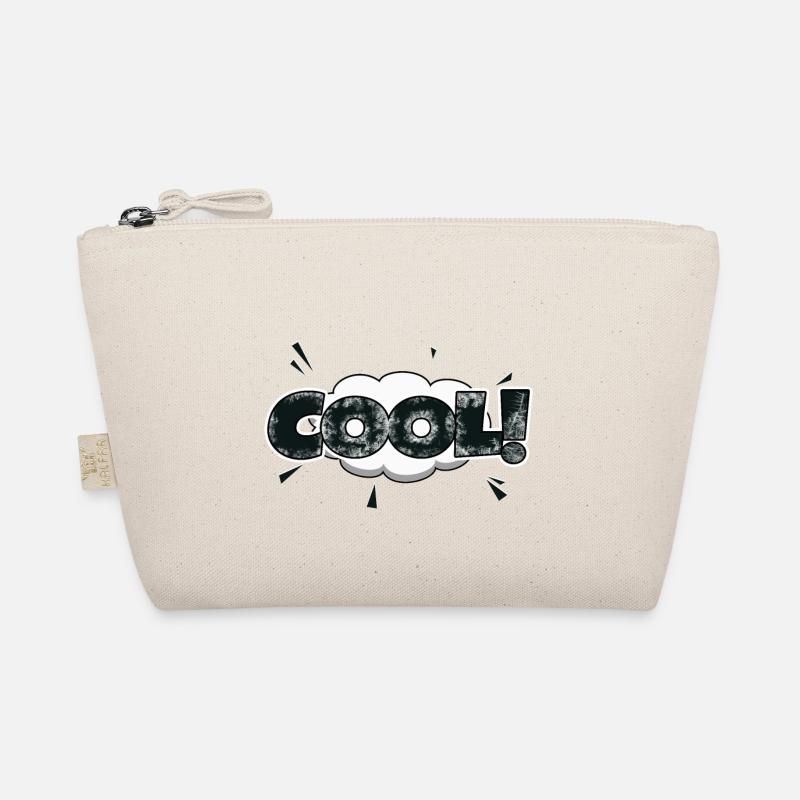 cool Comic Style Bubble Graffiti Lettering Organic Pouch
