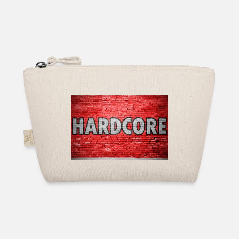 Hardcore Ziegelsteinmauer Graffiti Bio-Täschchen