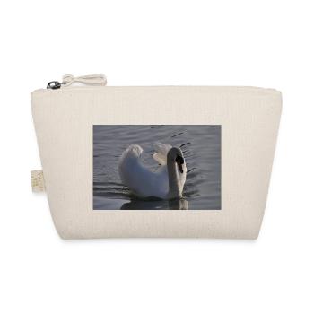 Schwan Poster - Bio-Täschchen - Natur - Vorne