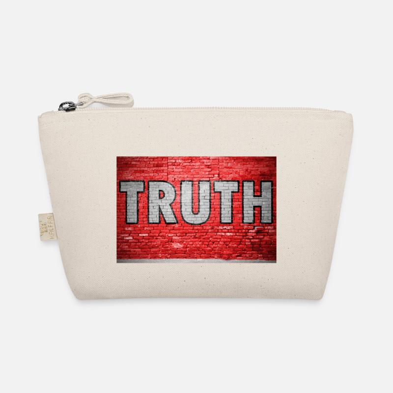 Truth Brick Wall Graffiti Organic Pouch