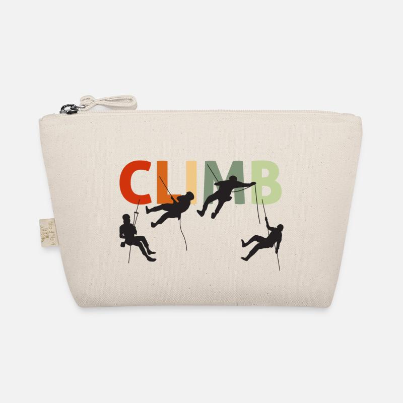 Klettern Klettersteig Retro Bio-Täschchen