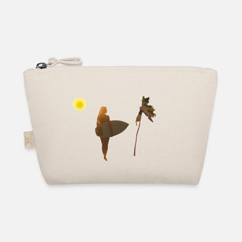 beach vibes miami - Bio-Täschchen - Natur