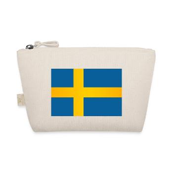 Flagge von Schweden - Bio-Täschchen - Natur - Vorne