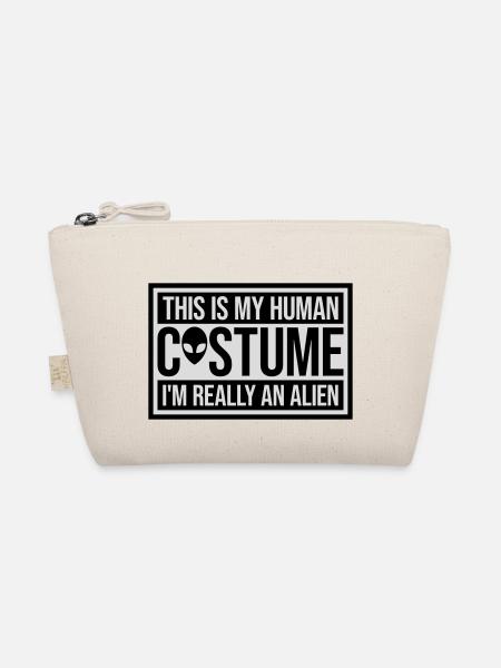 Citation extraterrestre de costume humain - Trousse biologique - nature - Devant