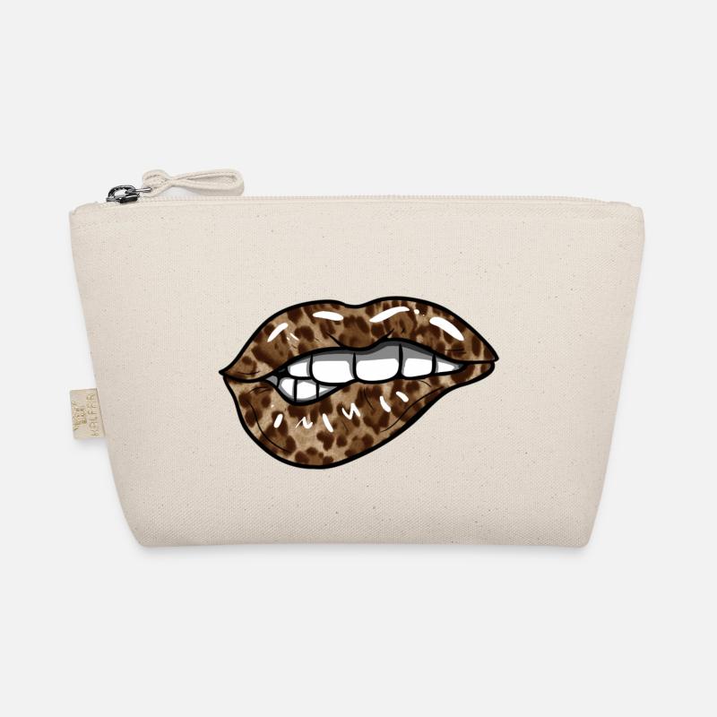 Leopard Lips Organic Pouch