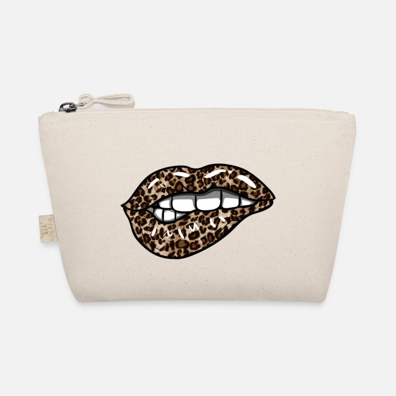 Leopard Lips Organic Pouch