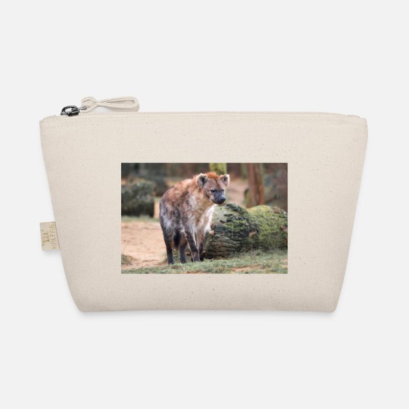 Hyäne oder Hyäne oder Harpyie (auf Deutsch Hyäne) Hyäne Bio-Täschchen