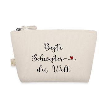 Meilleure sœur du monde - Trousse biologique - nature - Devant