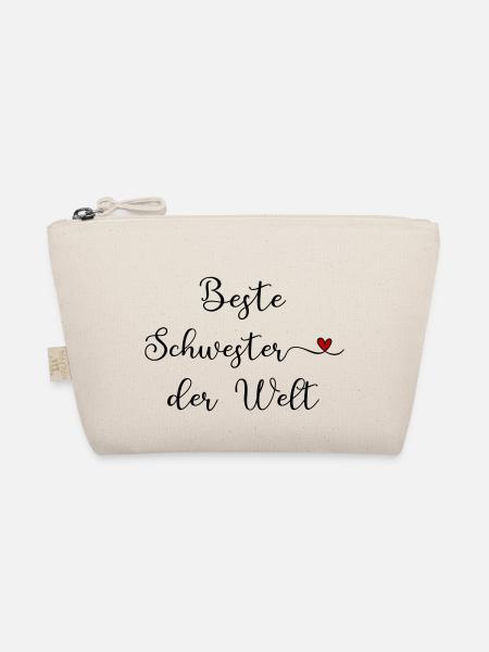 Beste Schwester der Welt - Bio-Täschchen - Natur