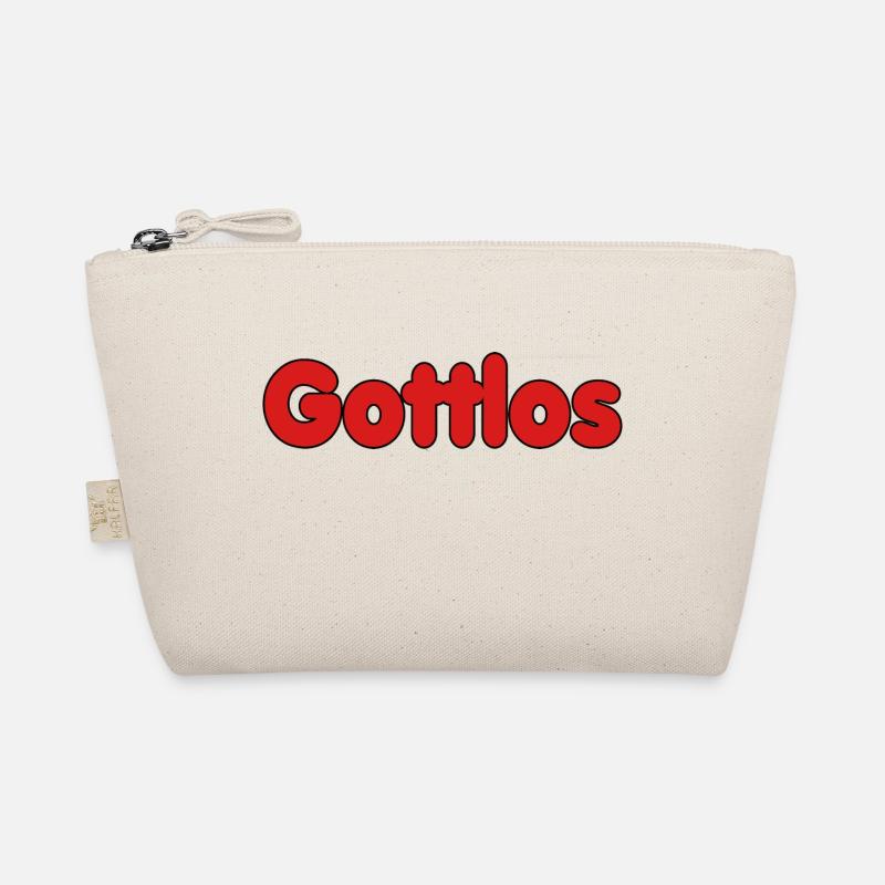 Gottlos4 - Bio-Täschchen - Natur