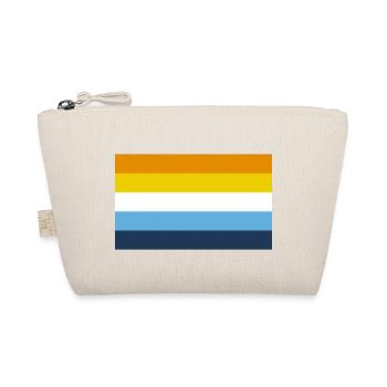 Drapeau de la fierté Aro Ace - Trousse biologique - nature - Devant