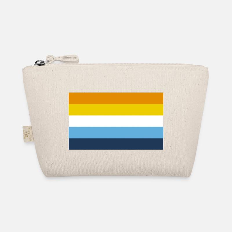 aro ace pride flag Organic Pouch