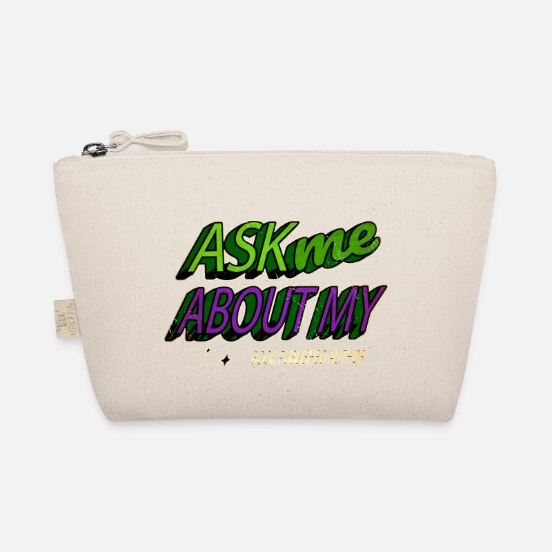 copywriter gift idea costume funny write Bio-Täschchen