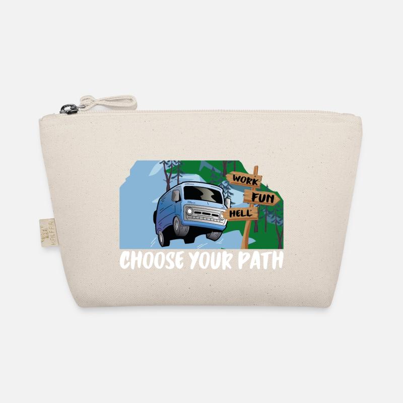 Choose your path - work, fun or hell? Organic Pouch