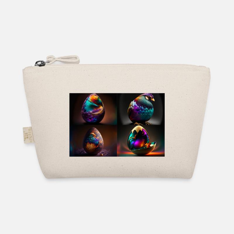 chickens egg colored Trousse biologique