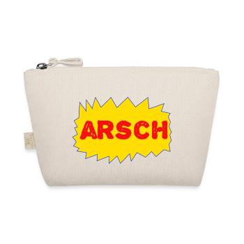 arsch - Bio-Täschchen - Natur - Vorne