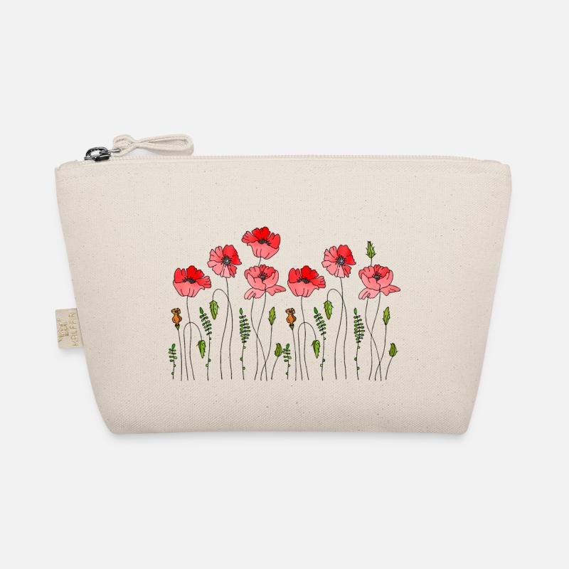 Blumen - Bio-Täschchen - Natur