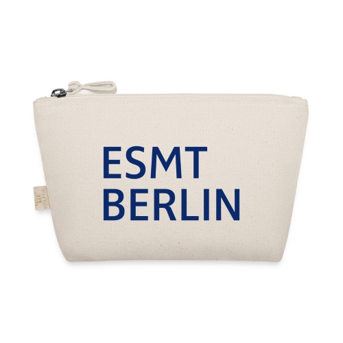 ESMT Berlin - Blue Lettering Accessories - Organic Wee Pouch