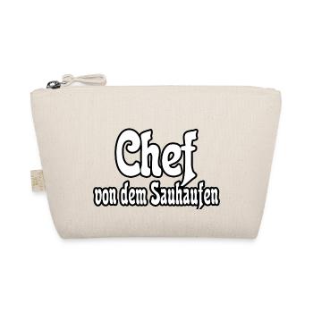 Chef von dem Sauhaufen - Bio-Täschchen - Natur - Vorne