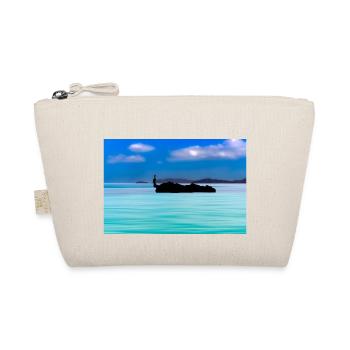 Blue is the ocean - Organic Pouch - nature - Front