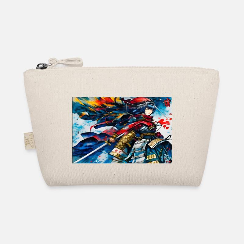 Samurai Warrior Manga Organic Pouch