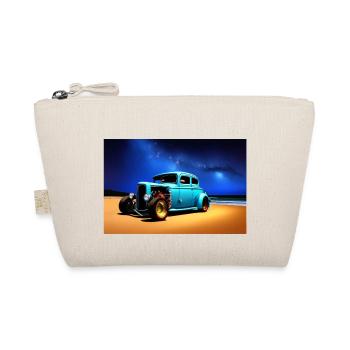 Hot Rod at night - Organic Pouch - nature - Front