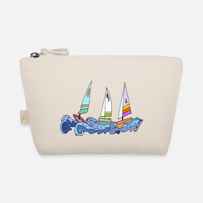 Segelboot Bio-Täschchen