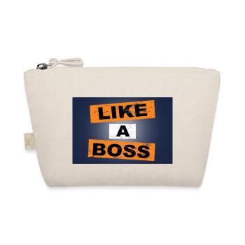 Turn the Page saying lettering - Organic Pouch - nature - Front