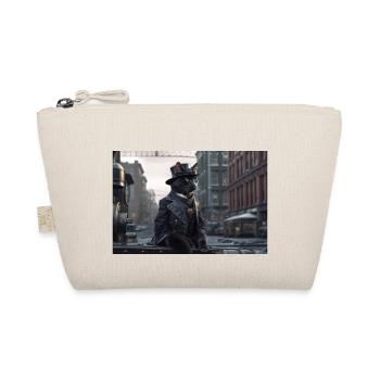 Cat Black7 - Organic Pouch - nature - Front