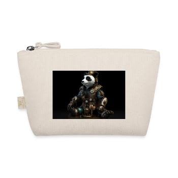 Pandabär - Bio-Täschchen - Natur - Vorne
