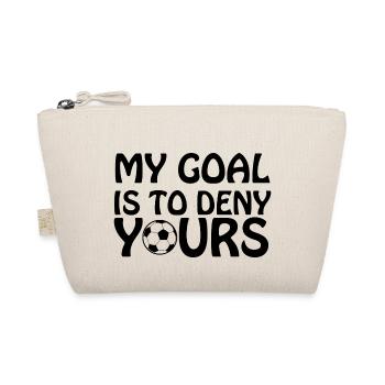 Fußball Soccer - Organic Pouch - nature - Front