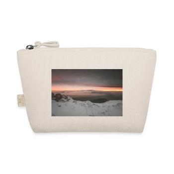 Coucher de soleil d’hiver morose sur les montagnes de Grèce - Trousse biologique - nature - Devant