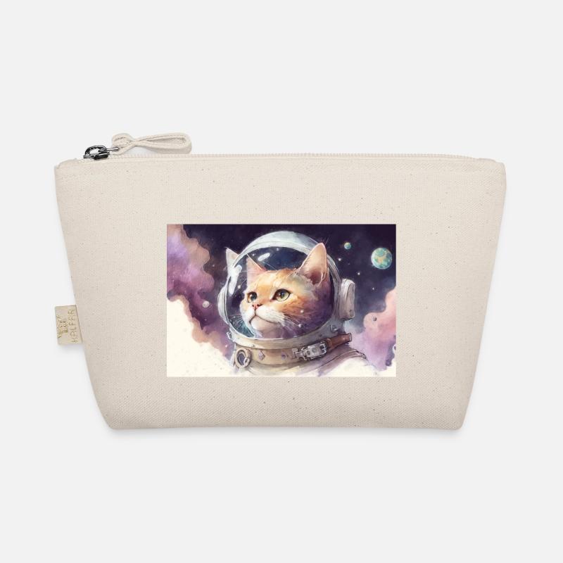 Aquarelle spatiale d’astronaute chat Trousse biologique