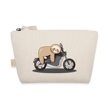 Sloth, motorbike, motorbike, chill - Organic Pouch - nature - Front