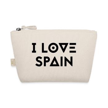 I LOVE SPAIN - Organic Pouch - nature - Front