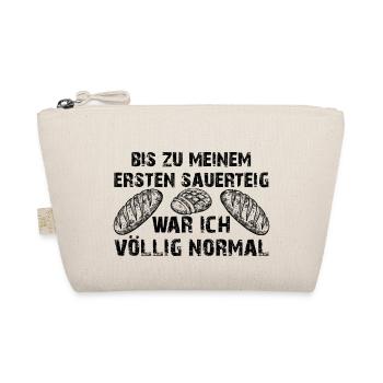 Mein erster Sauerteig - Brot selber backen - Bio-Täschchen - Natur - Vorne