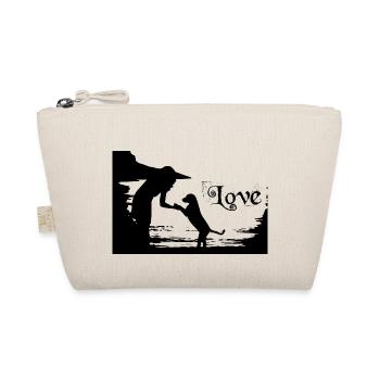 Dog Hund - Organic Pouch - nature - Front