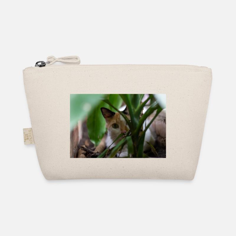 Die Katze mit dem süßen Blick Bio-Täschchen