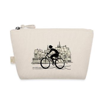 Radfahrer - Bio-Täschchen - Natur - Vorne