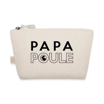 Papa Poule Noir - Trousse biologique - nature - Devant