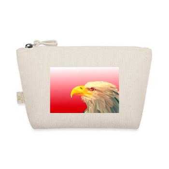 Adler. - Bio-Täschchen - Natur - Vorne