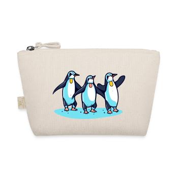 Penguins celebrate - Organic Pouch - nature - Front
