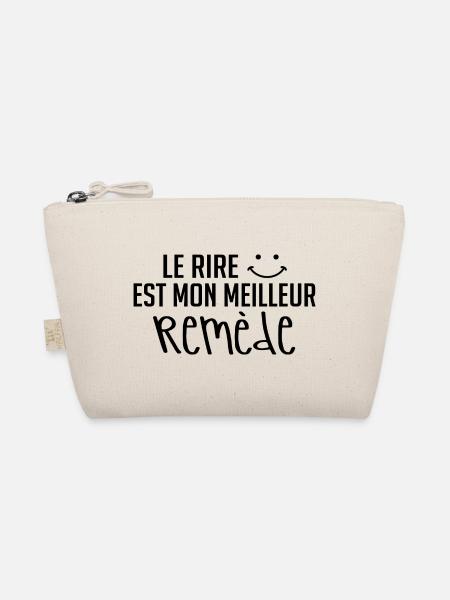Le Rire Est Mon Meilleur Remède - Trousse biologique - nature - Devant