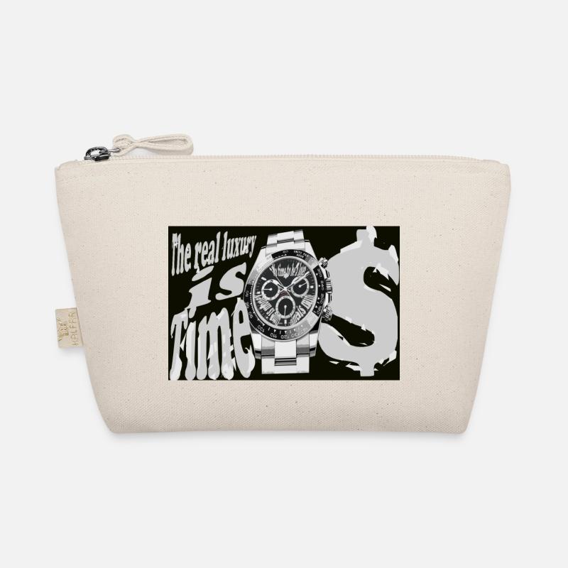 The real luxury is time Organic Pouch