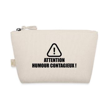 Attention, Humour Contagieux ! - Trousse biologique - nature - Devant