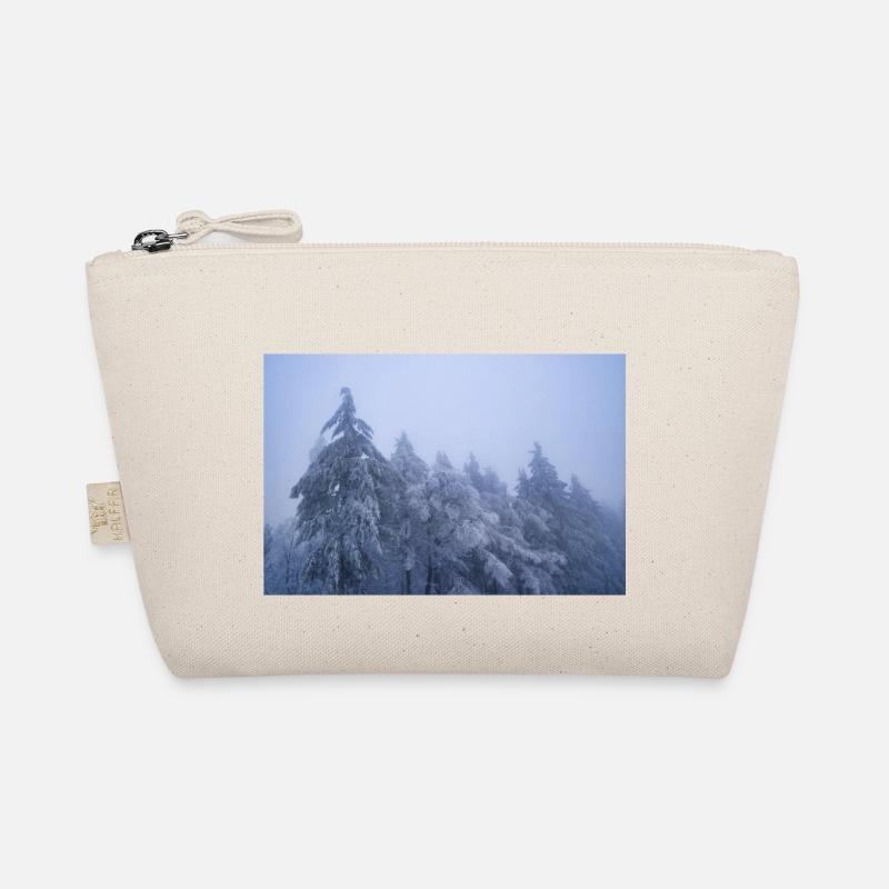 Bäume im Schnee Bio-Täschchen