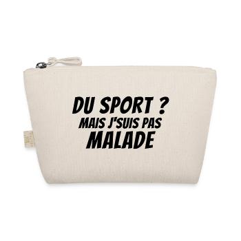 sport, sport humour, no sport - Trousse biologique - nature - Devant